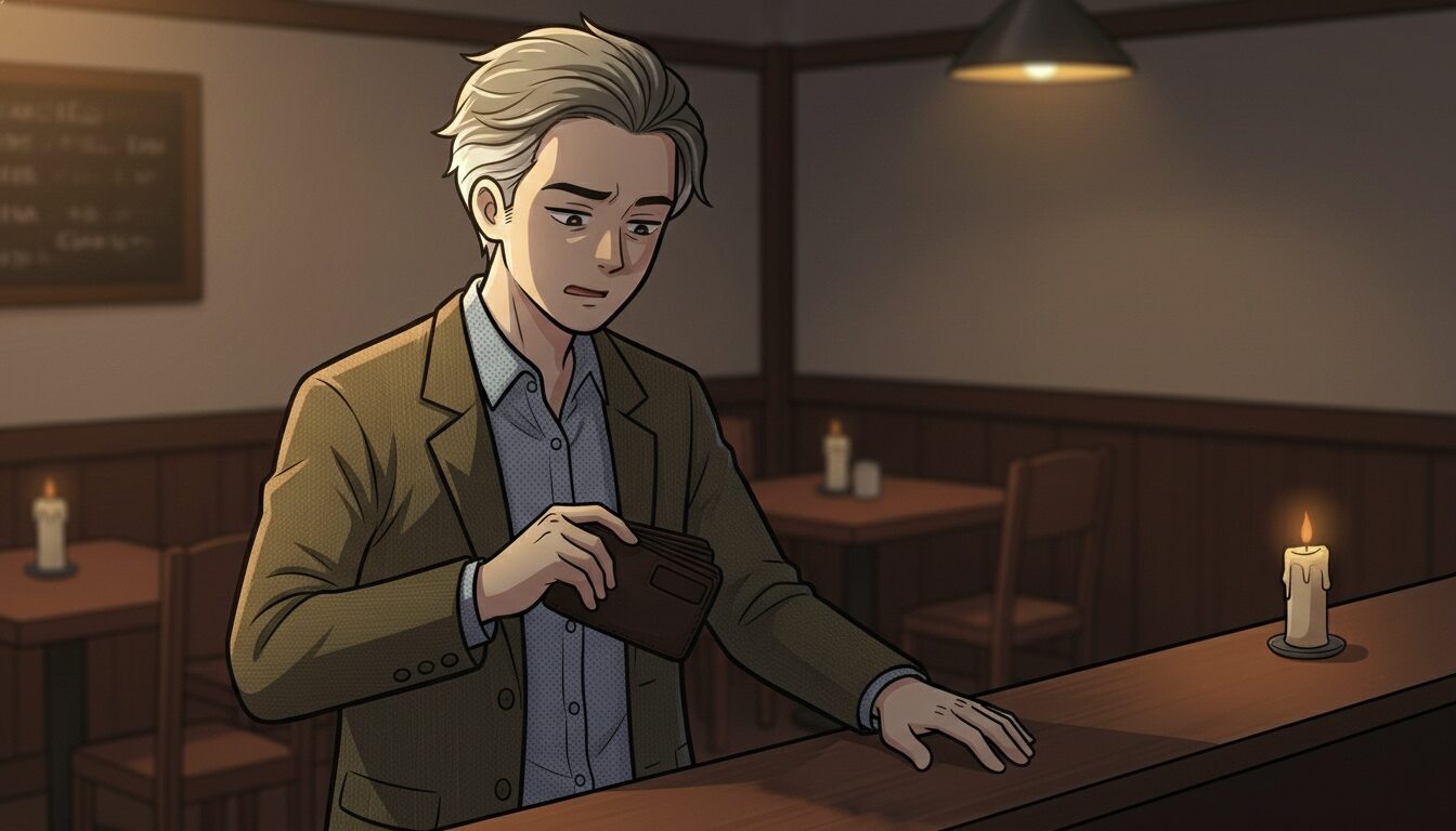 支払いの痛み カバーイラスト