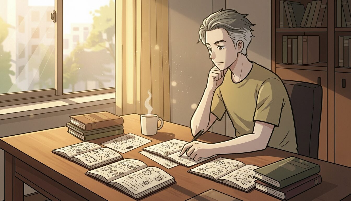 アウトプット習慣 カバーイラスト