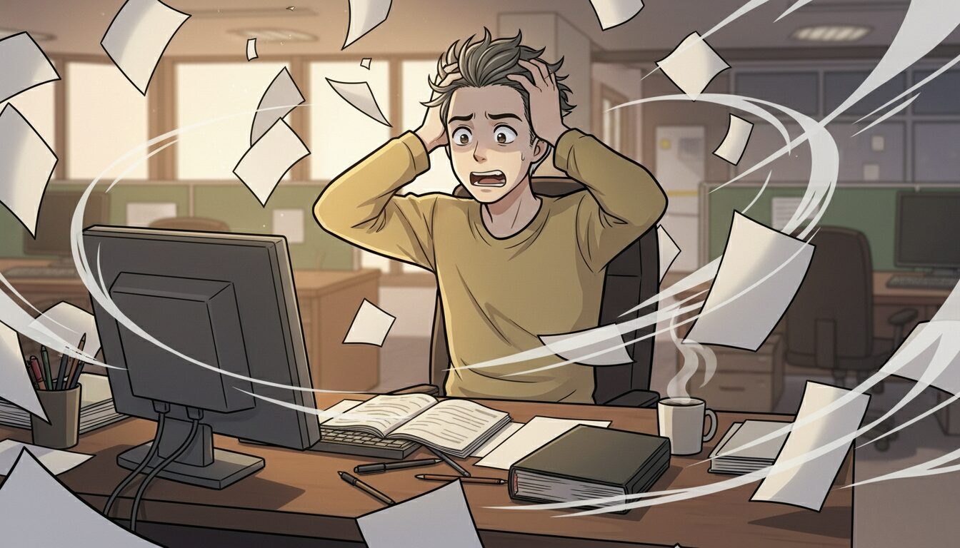 手順が明確なときは速く動けるが、自由裁量だとエンジンがかからない「空回り」の正体